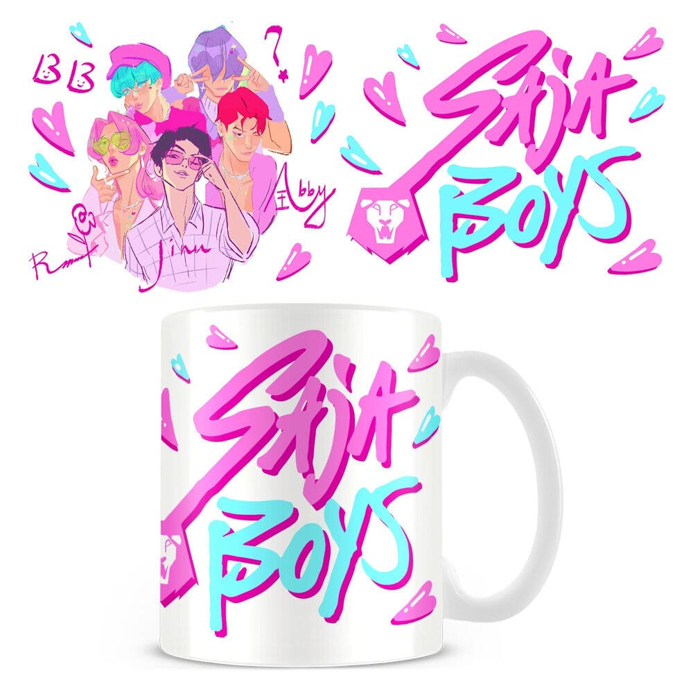 Las guerreras K-pop Taza Saja Boys Frikytopia