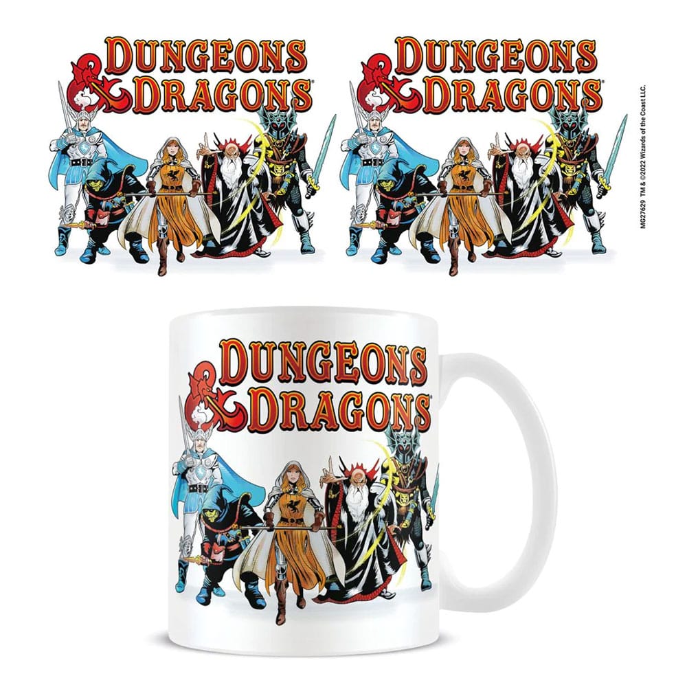 Dungeons & Dragons Taza Retro Group Frikytopia