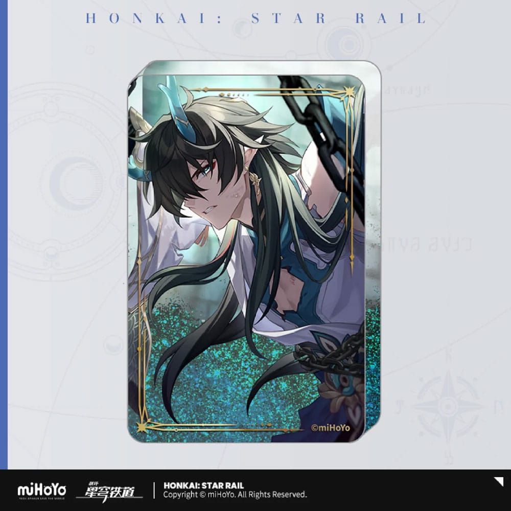 Honkai: Star Rail Adorno acrílico con purpurina Brighter Than the Sun 9 cm