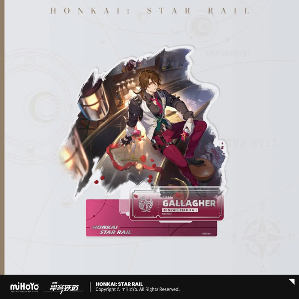 Honkai: Star Rail Figura acrilico Path of the Abundance Series Gallagher 16 cm