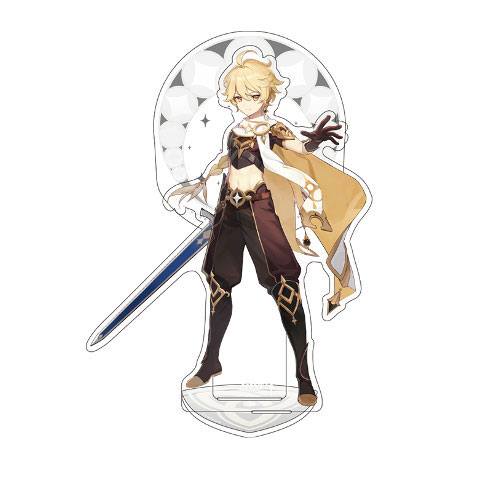 Genshin Impact Figura acrilico Traveler Theme Series Character Traveler Aether 14 cm Frikytopia