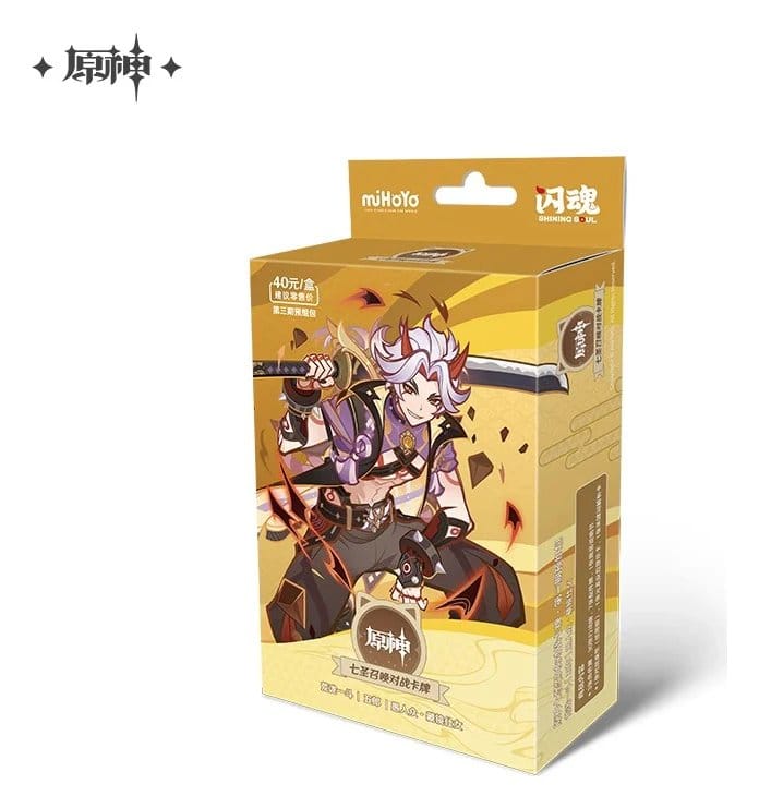 Genshin Impact Juego de Cartas Coleccionables Series 03 Pre-Build Starter Deck 03 Arataki Itto *Edición China* Frikytopia