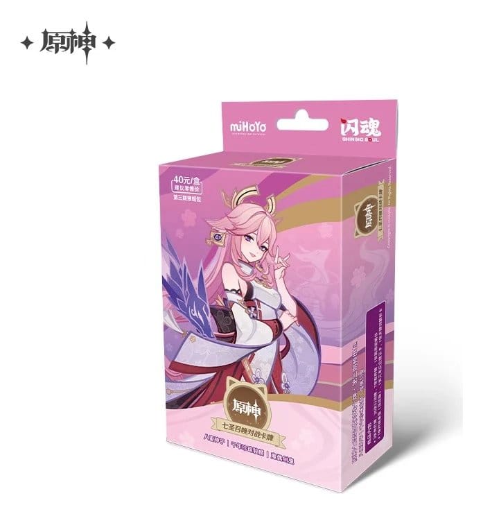 Genshin Impact Juego de Cartas Coleccionables Series 03 Pre-Build Starter Deck 05 Yae Miko *Edición China* Frikytopia