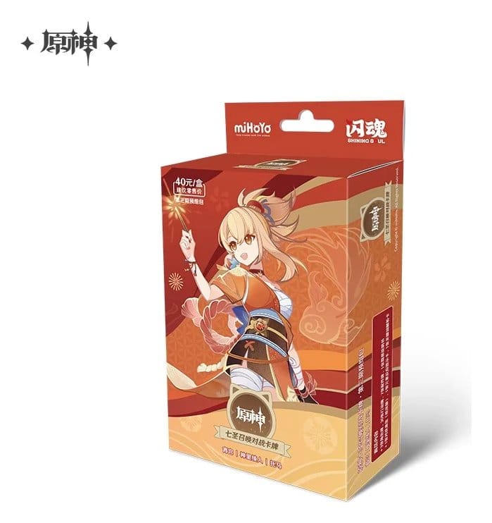 Genshin Impact Juego de Cartas Coleccionables Series 03 Pre-Build Starter Deck 08 Yoimiya *Edición China* Frikytopia