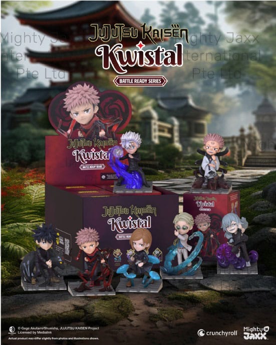 Jujutsu Kaisen: Kwistal Fwendz - Battle Ready Series 4 inch Vinyl Figure Blind Box Assortment (6) Frikytopia