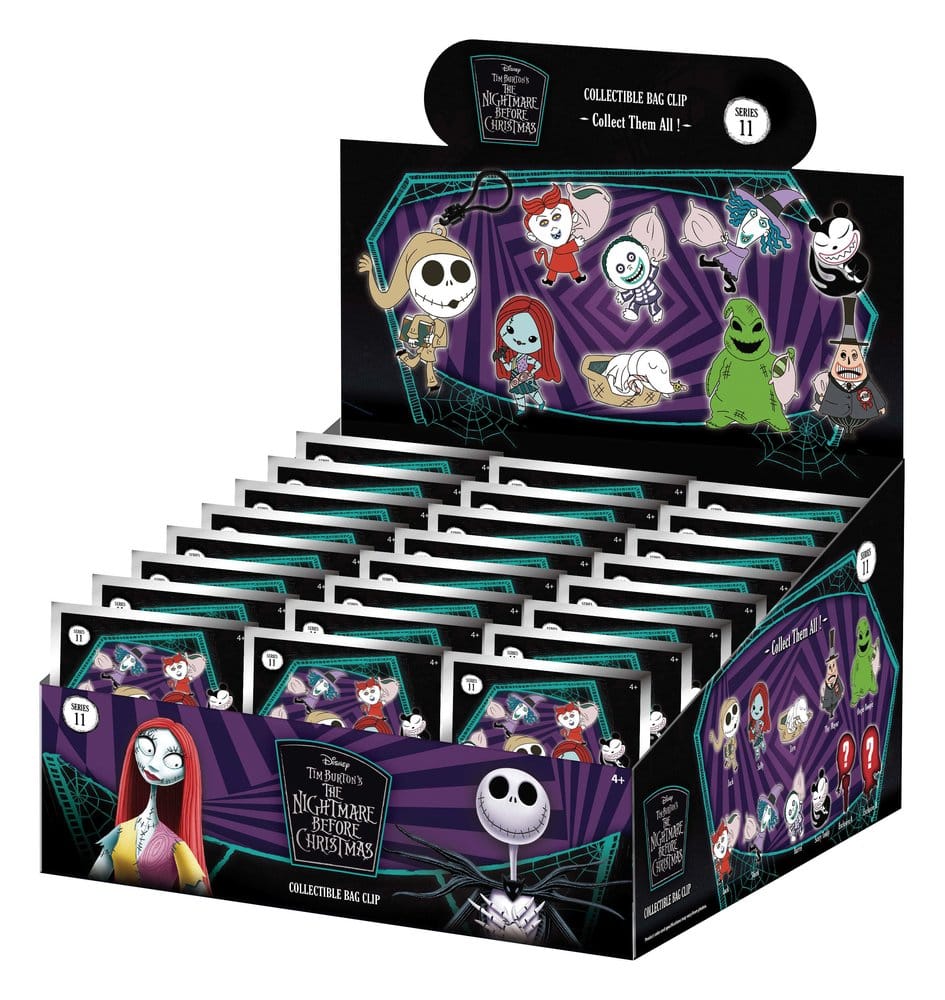 Pesadilla antes de Navidad 3D Colgantes de PVC Serie 11 Blind Bag Display (24) Frikytopia