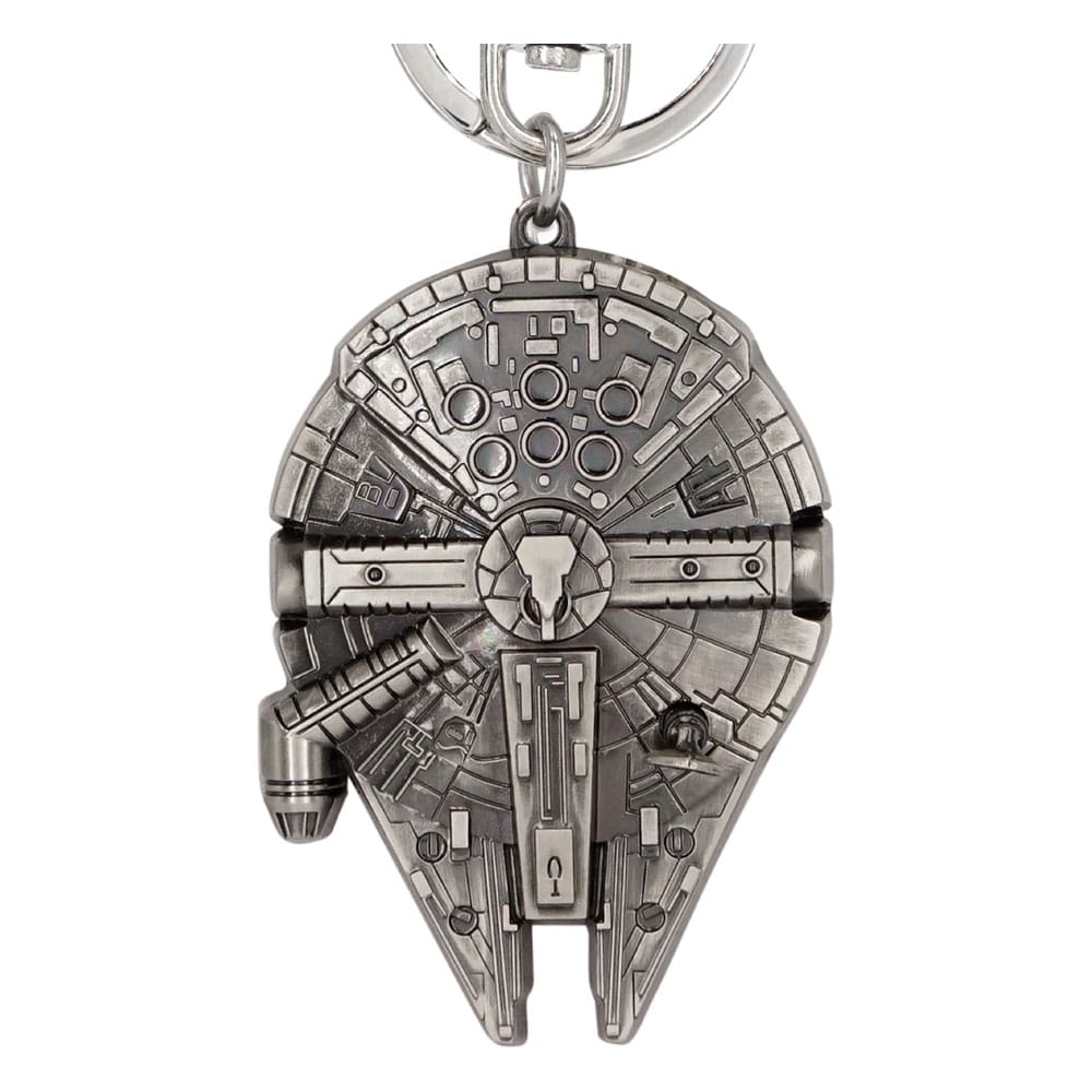 Star Wars Llavero metálico Millennium Falcon Frikytopia
