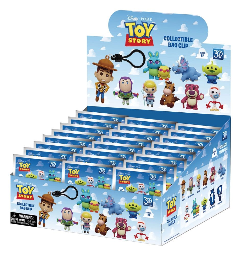 Toy Story Colgantes PVC 3D Expositor 30th Anniversary Series 67 (24) Frikytopia
