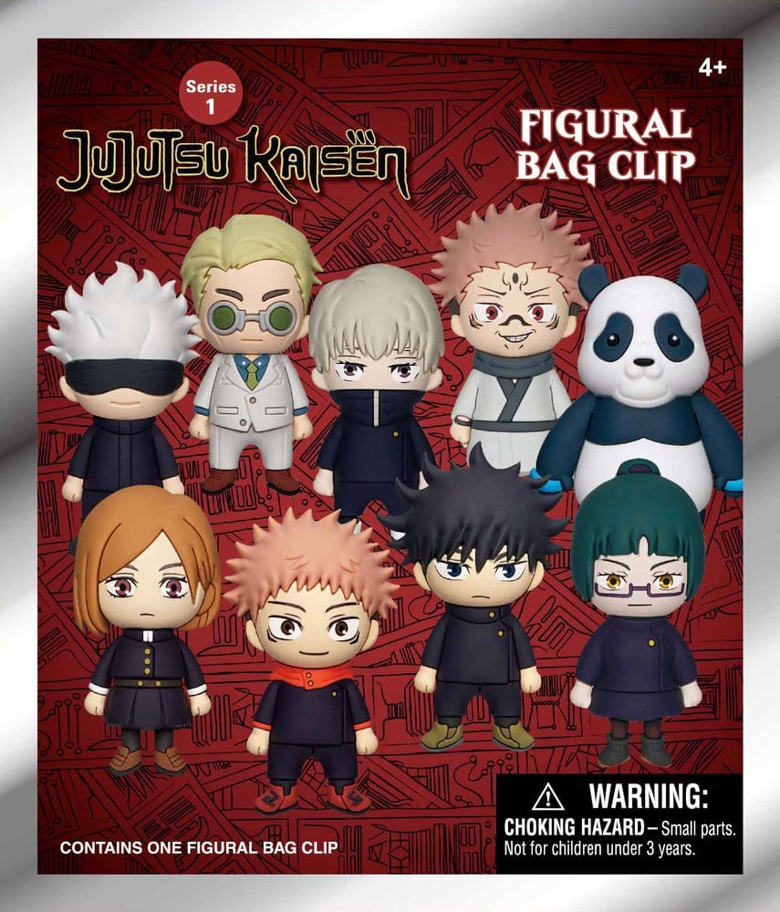 Jujutsu Kaisen 3D Colgantes PVC Serie 1 Expositor (24)
