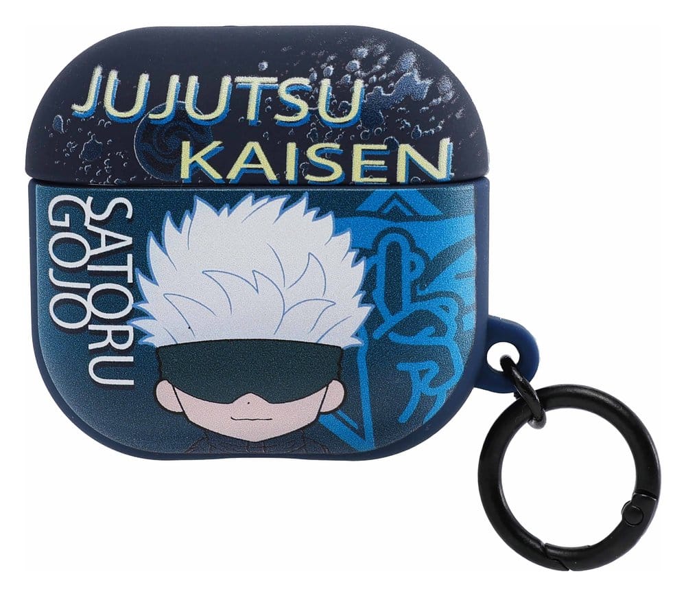 Jujutsu Kaisen Colgante para estuche de Airpods de espuma 3D Gojo Expositor (12) Frikytopia