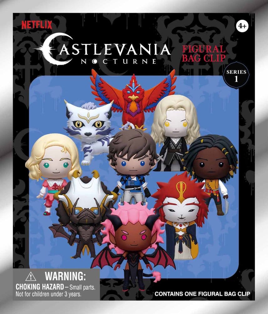 Castlevania Nocturne 3D Colgantes PVC Serie 1 Expositor (24)