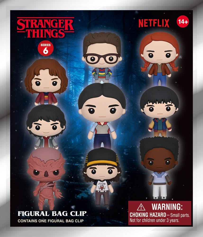 Stranger Things 5 3D Colgantes de PVC Serie 6 Blind Bag Display (24)