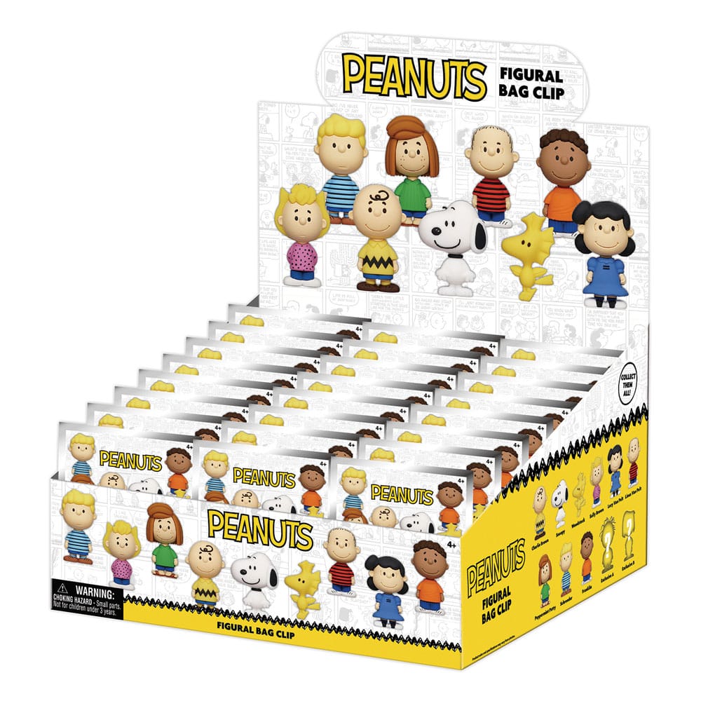 Peanuts Colgantes PVC 3D Snoopy Series 1 Expositor (24)