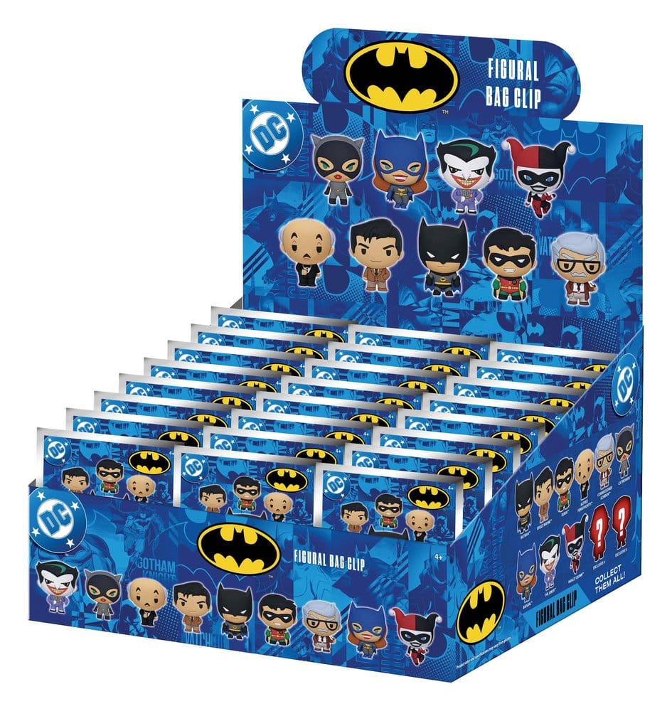 Batman: la serie animada 3D Colgantes Peluche Series 1 Expositor (24)