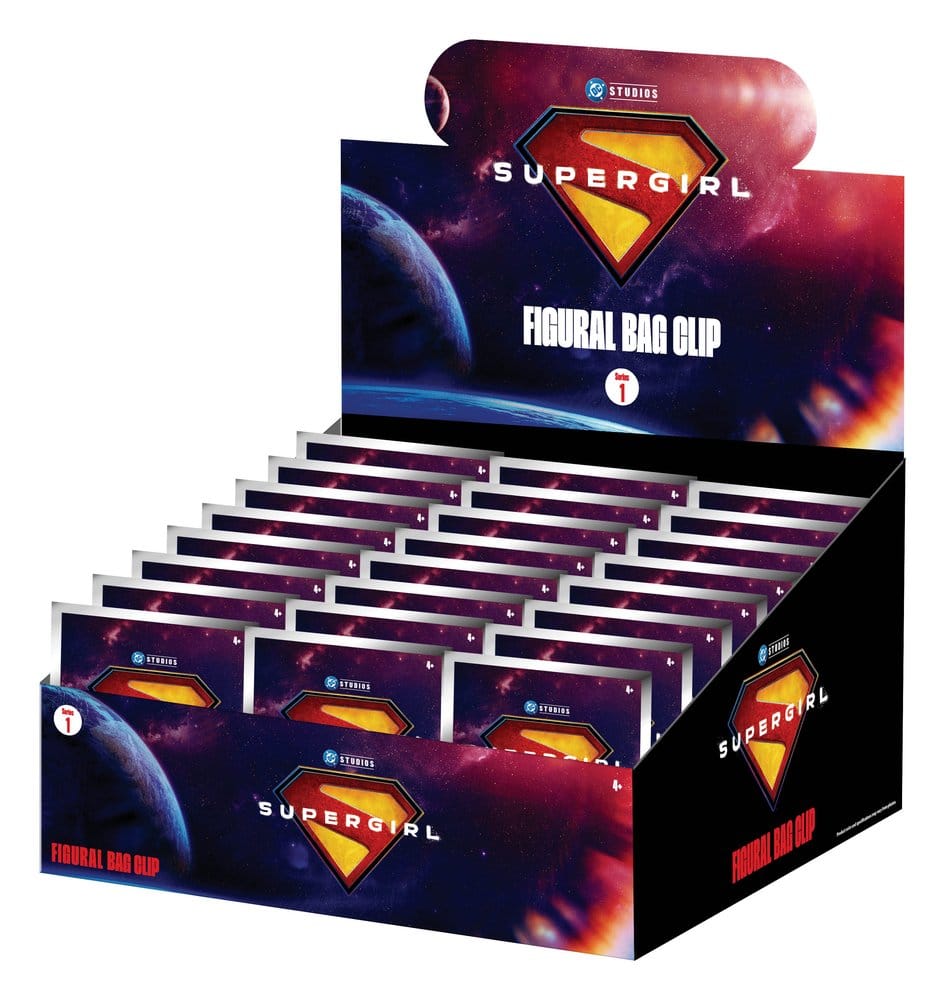 Supergirl 3D Colgantes Peluche Serie 1 Expositor (24) Frikytopia
