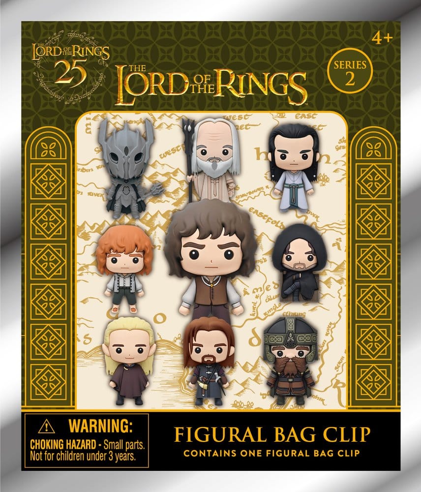 El Señor de los Anillos Colgantes para Bolso de PVC 3D Serie 2 Expositor (24)