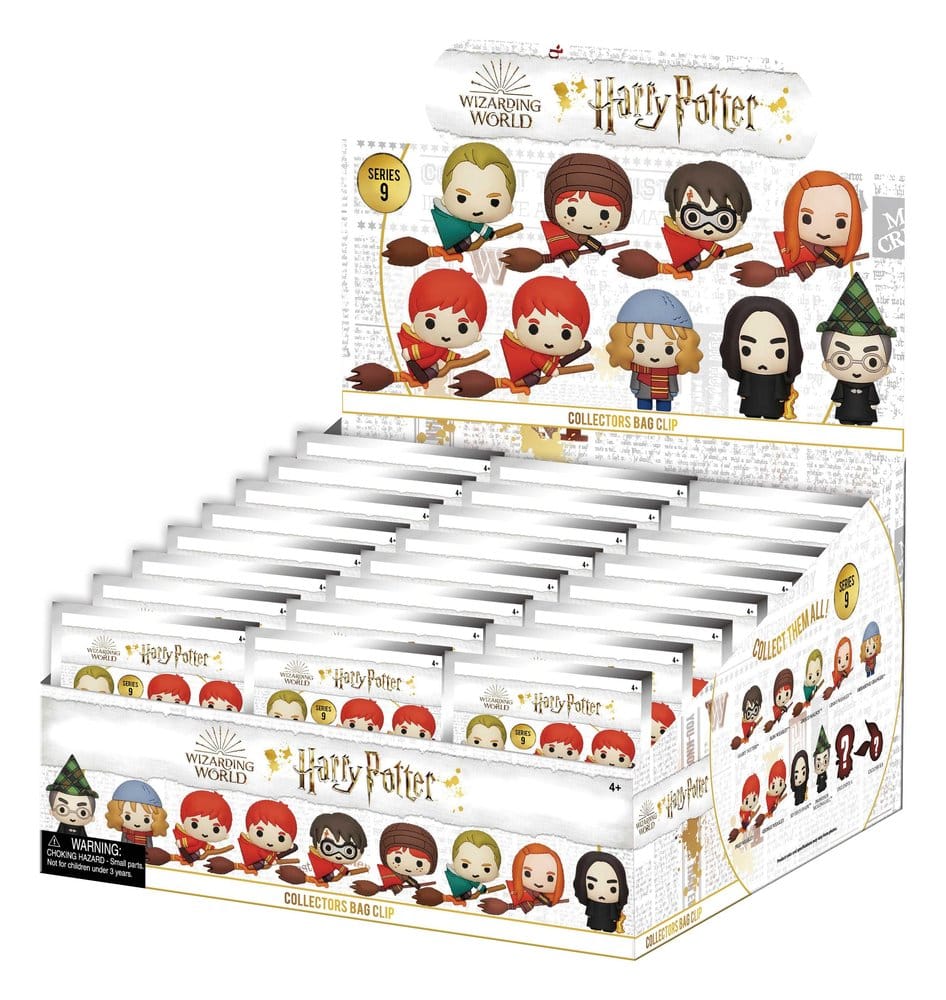 Harry Potter 3D Colgantes PVC Series 9 Expositor (24) Frikytopia