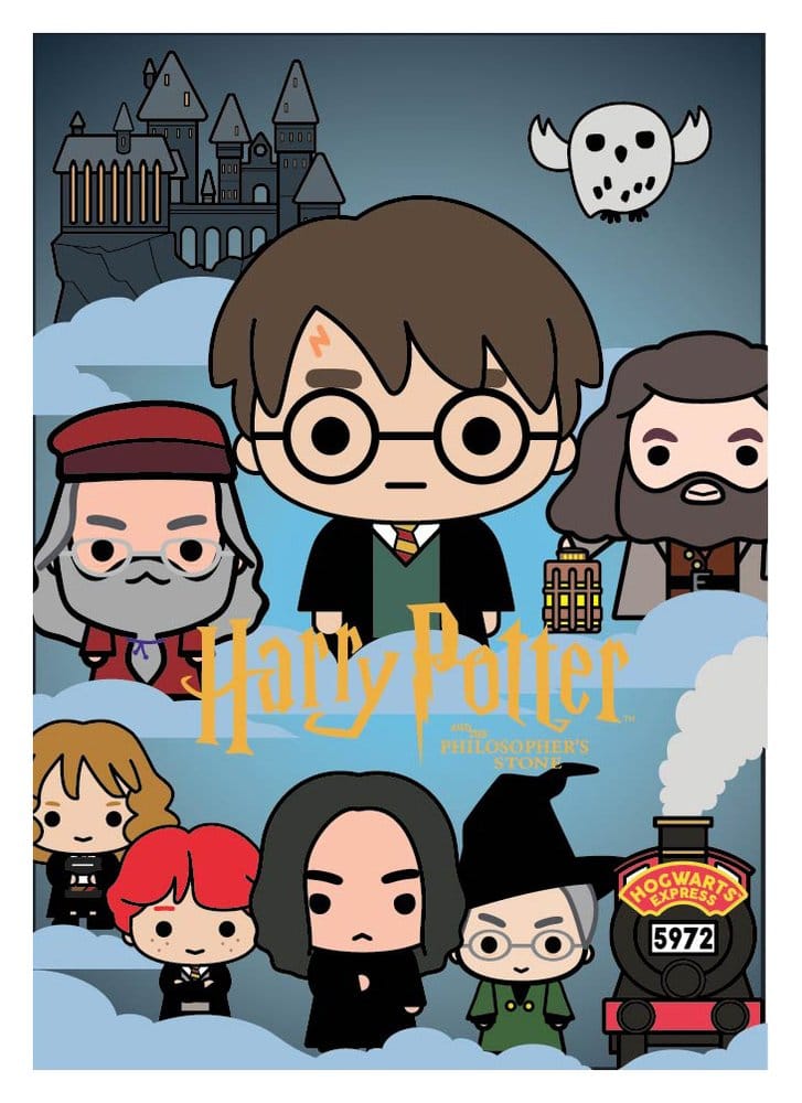 Harry Potter y la piedra filosofal Imán de Espuma 3D