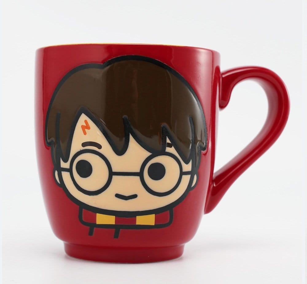 Harry Potter Caneca de Cerâmica Harry Potter 2D Relief Figural