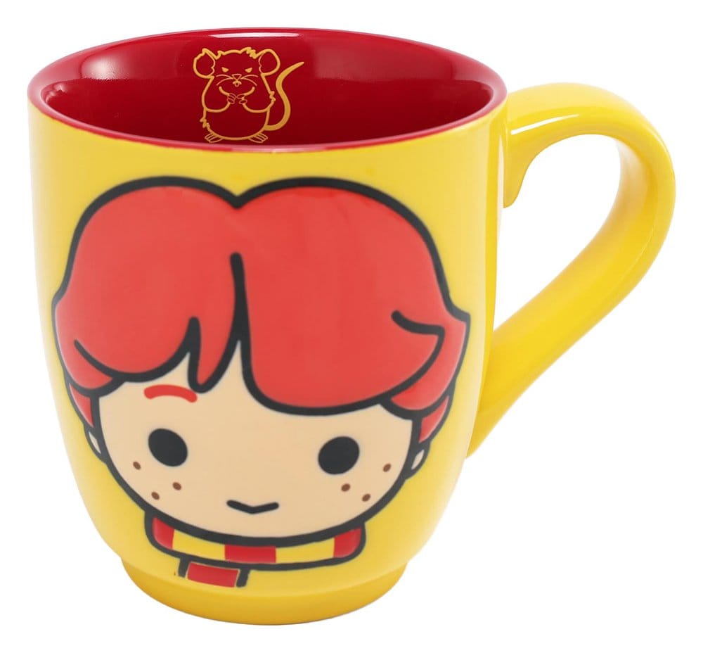 Harry Potter Caneca de Cerâmica Ron 2D Relief Figural Frikytopia