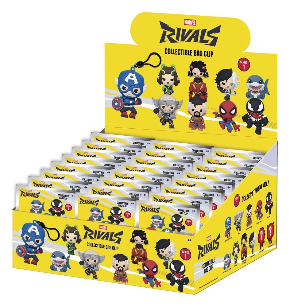 Marvel Rivals 3D Colgantes Peluche Expositor Series 16 (24)