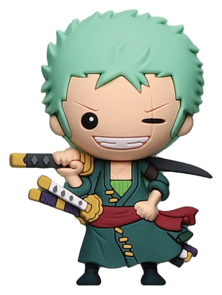 One Piece Imán de Espuma 3D Zoro Frikytopia