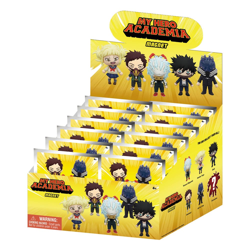 My Hero Academia Imáns blind pack Series 1 Expositor (12) Frikytopia