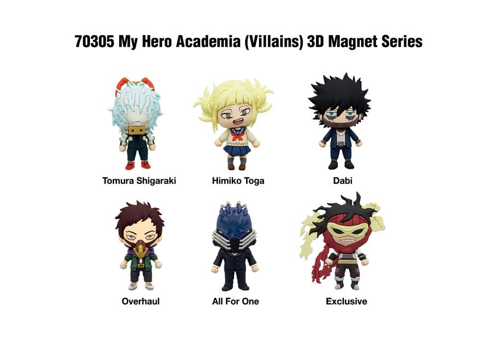 My Hero Academia Imáns blind pack Series 1 Expositor (12)