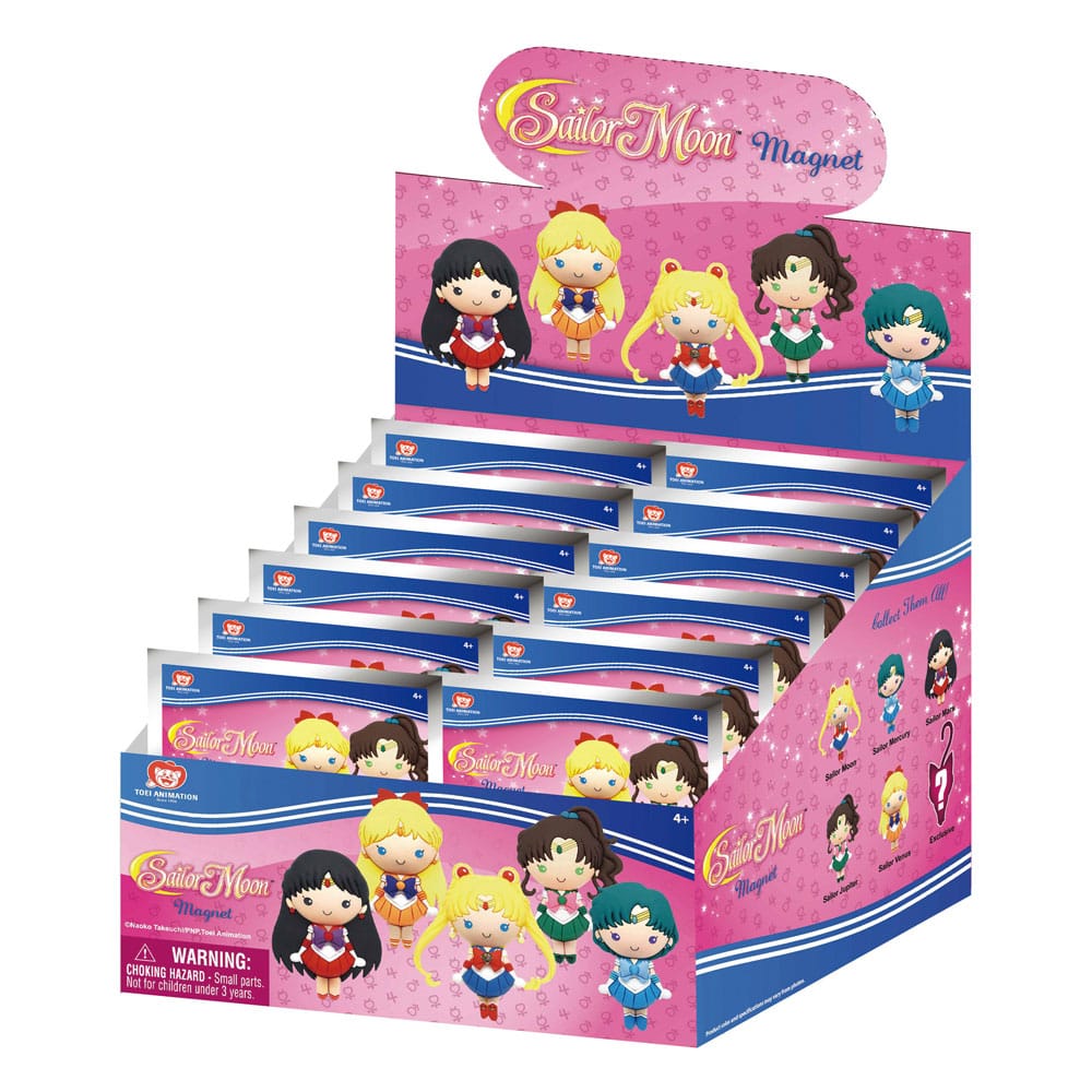 Sailor Moon Imáns blind pack Series 1 Expositor (12)