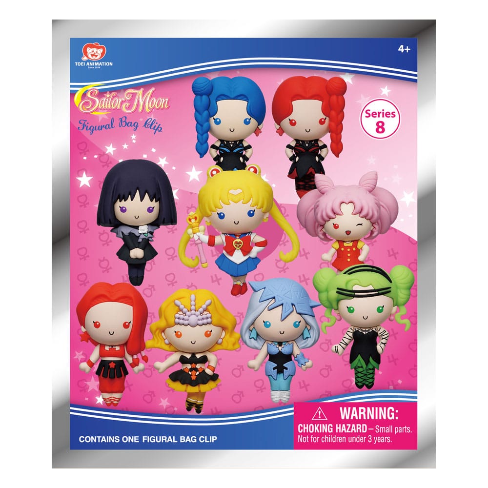 Sailor Moon Colgantes PVC 3D Series 8 Expositor (24)