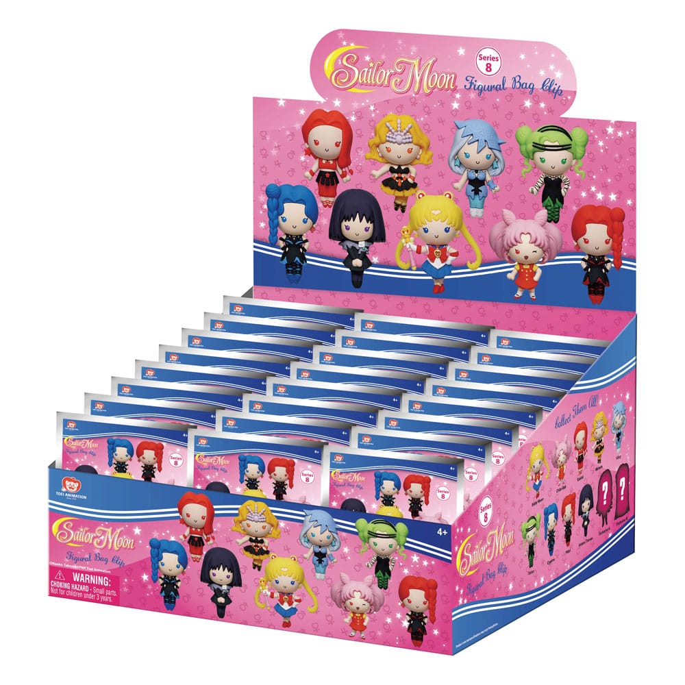 Sailor Moon Colgantes PVC 3D Series 8 Expositor (24)