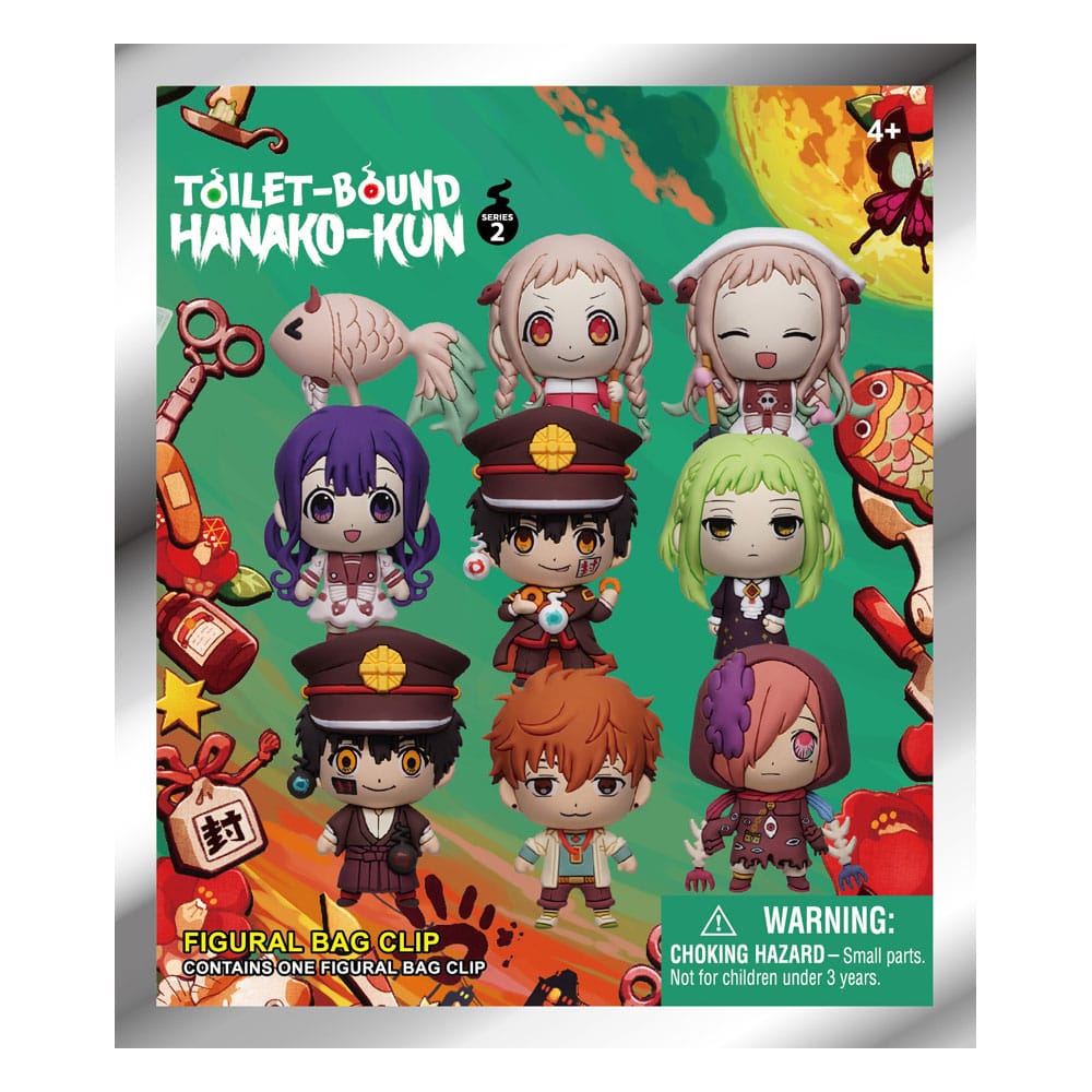 Toilet-Bound Hanako-kun Colgantes PVC 3D Series 2 Expositor (24)