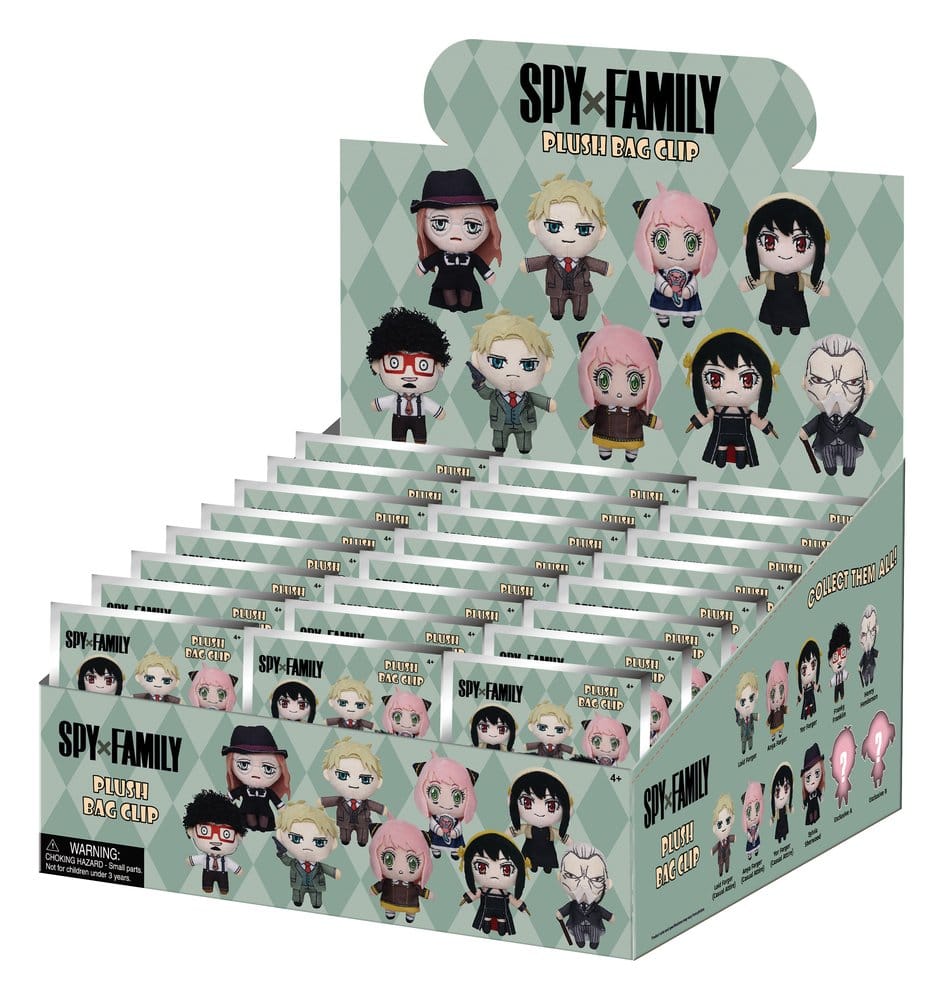 Spy x Family Colgantes Peluche Expositor (24)