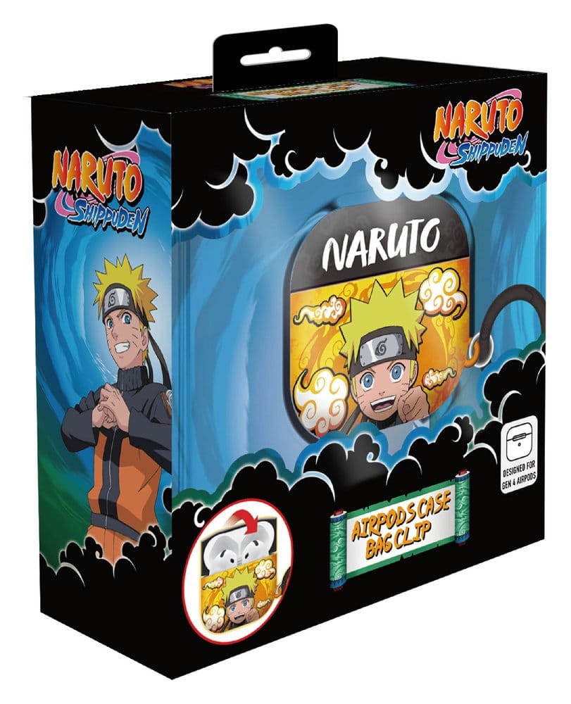 Naruto Colgante para estuche de Airpods de espuma 3D Expositor (12)