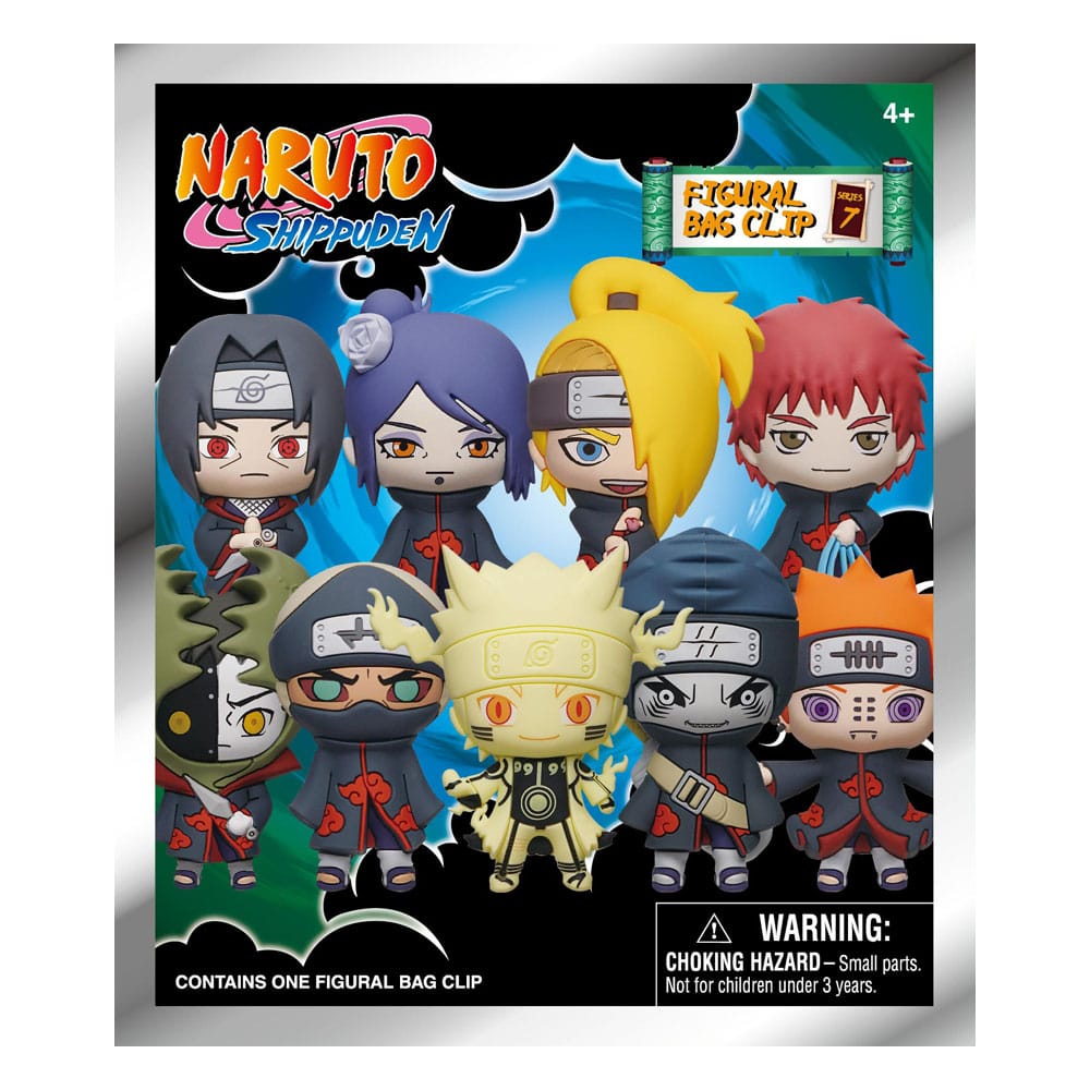 Naruto 3D Colgantes Peluche Expositor Serie 7 (24)