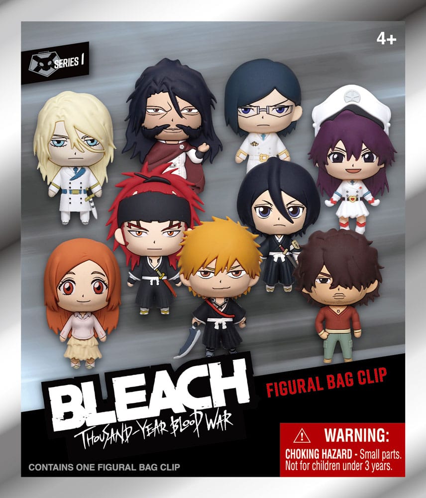 Bleach Thousand-Year Blood War 3D Colgantes Peluche Expositor Serie 1 (24)