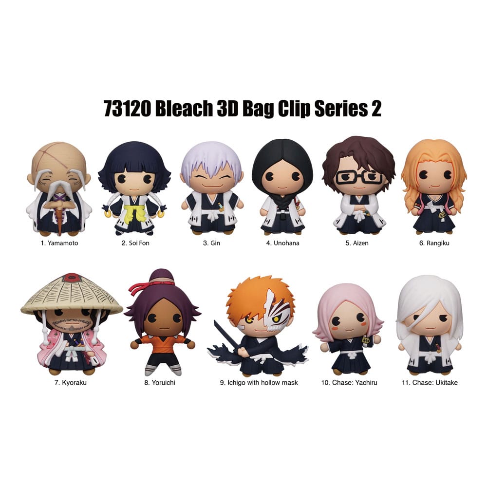 Bleach Colgantes PVC 3D Series 2 Expositor (24) Frikytopia