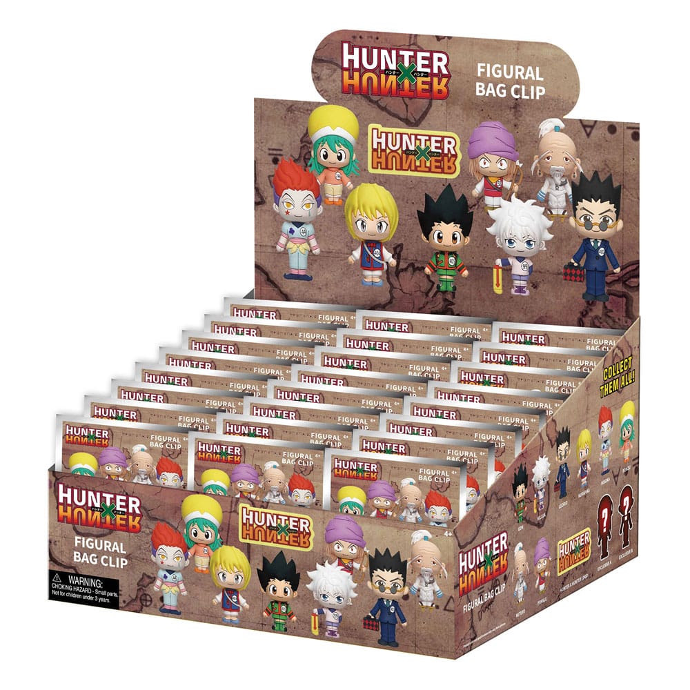 Hunter x Hunter 3D Colgantes Peluche Expositor Serie 1 (24)