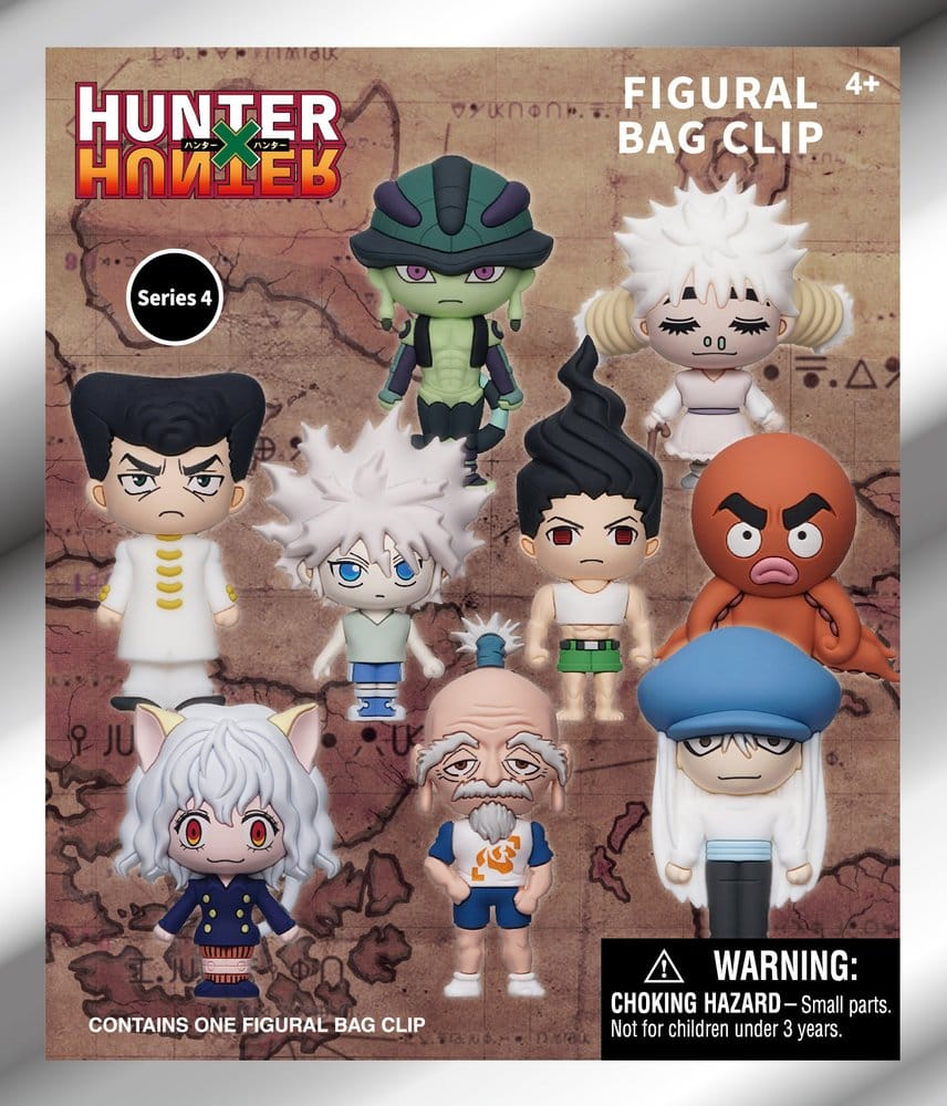 Hunter x Hunter 3D Colgantes de PVC Serie 4 Blind Bag Expositor (24)