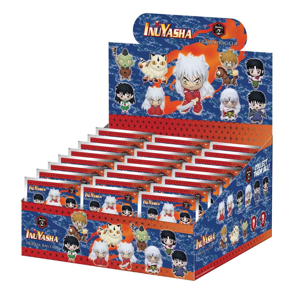 InuYasha 3D Colgantes Peluche Expositor Serie 2 (24)