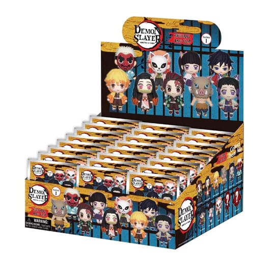Demon Slayer: Kimetsu no Yaiba Colgantes PVC 3D Expositor (24) Frikytopia