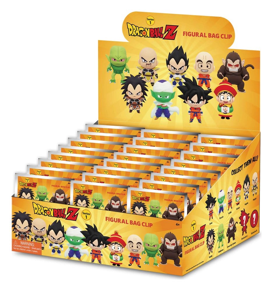 Dragon Ball Z Colgantes PVC 3D Serie 1 Expositor (24)