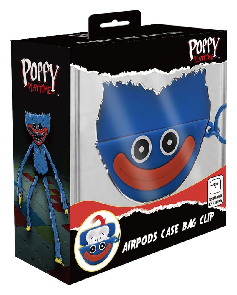 Poppy Playtime Colgante para estuche de Airpods de espuma 3D Huggy Expositor (12)