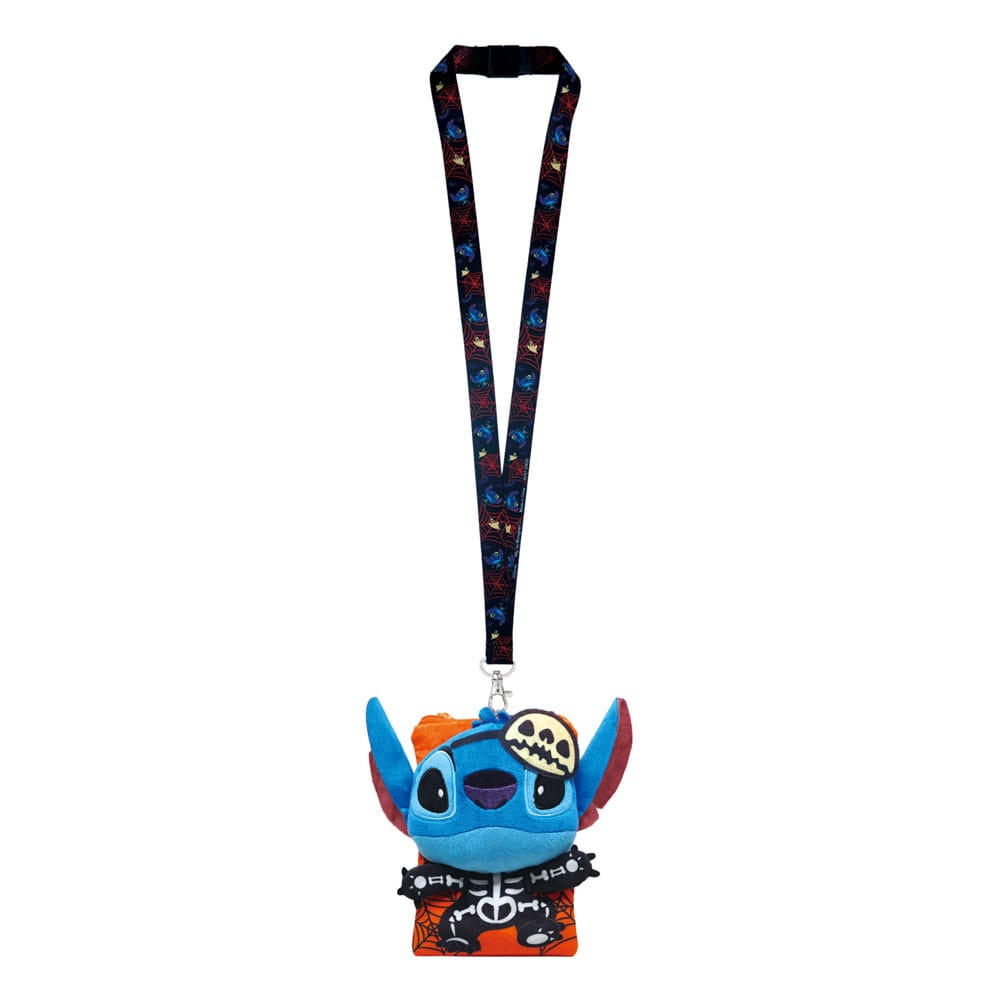 Lilo & Stitch Llavero Stitch Skeleton con tarjetero Pouch Frikytopia