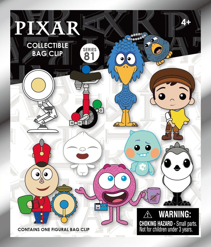 Pixar Porta-chaves 3D PVC Série 82 Blind Bag Expositor (24)