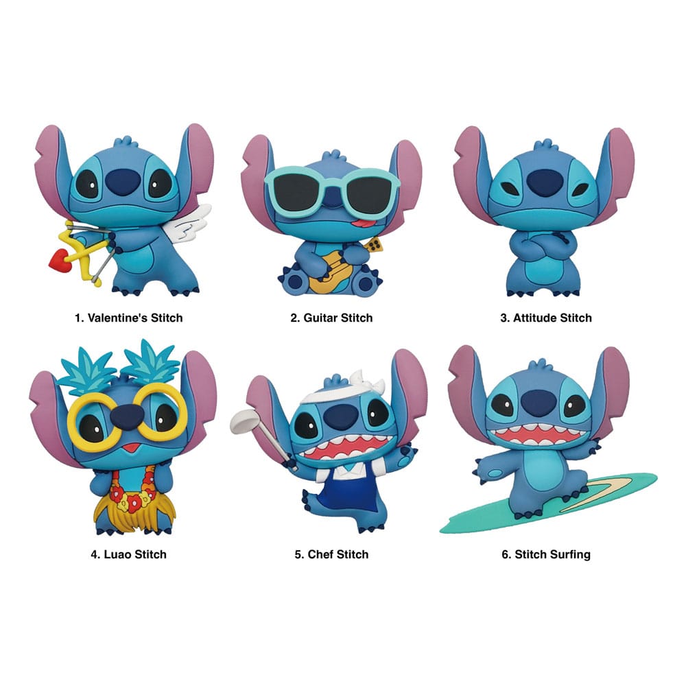 Lilo & Stitch Imáns 3D Series 2 Expositor (12)