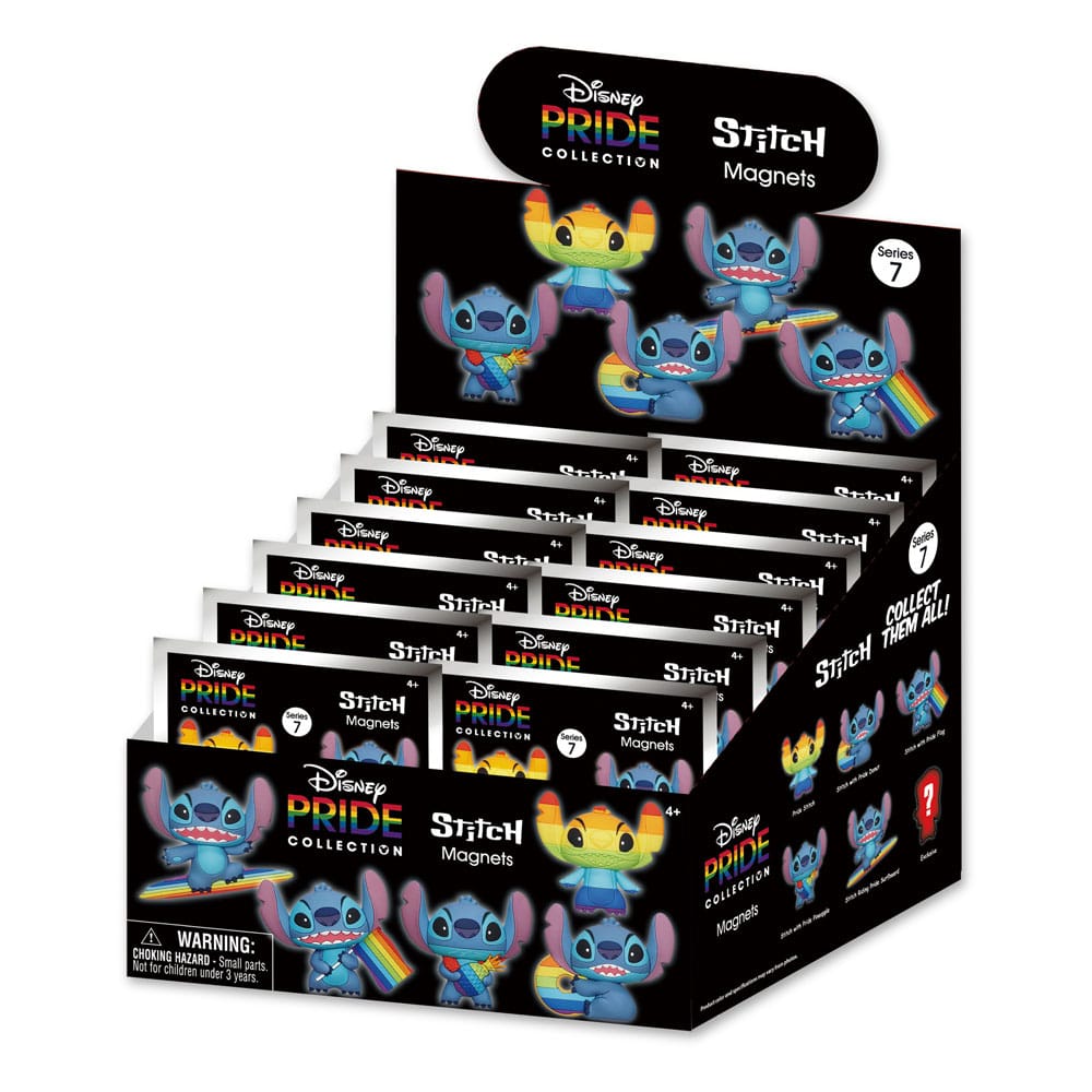 Lilo & Stitch Imáns blind pack Stitch Series 7 Expositor (12)