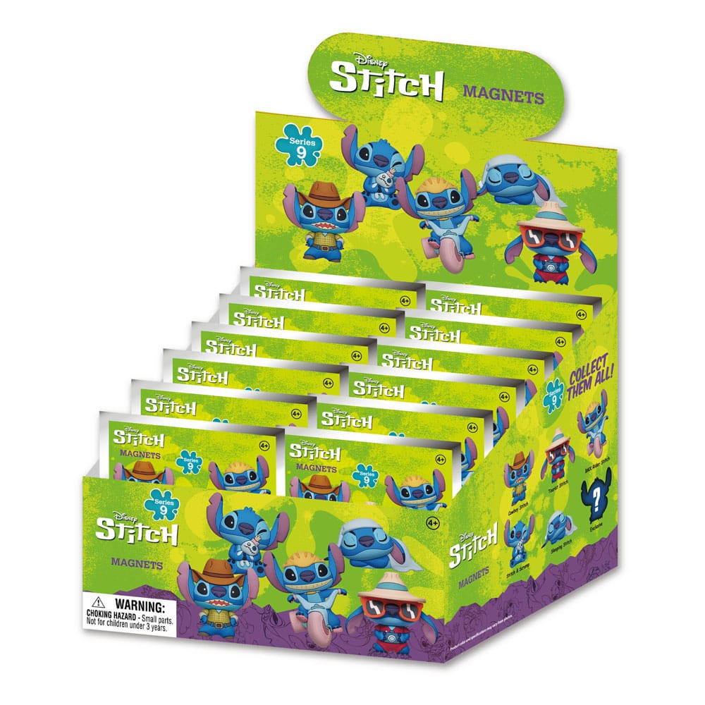 Lilo & Stitch Imáns blind pack Series 9 Expositor (12)