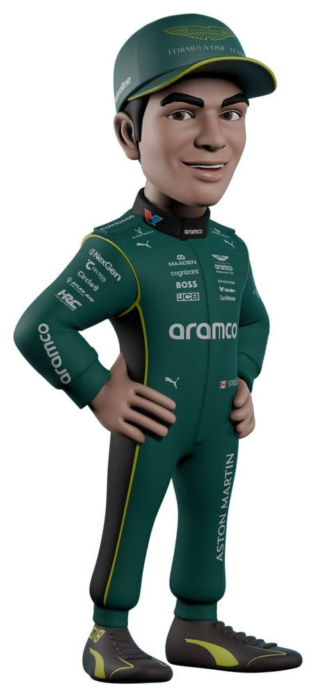 Fórmula 1 Minix Figura Lance Stroll (Aston Martin) 12 cm Frikytopia