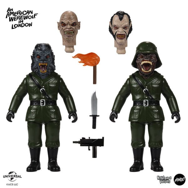 Un hombre lobo americano en Londres Soft Vinyl Figura Nightmare Demons 17 cm